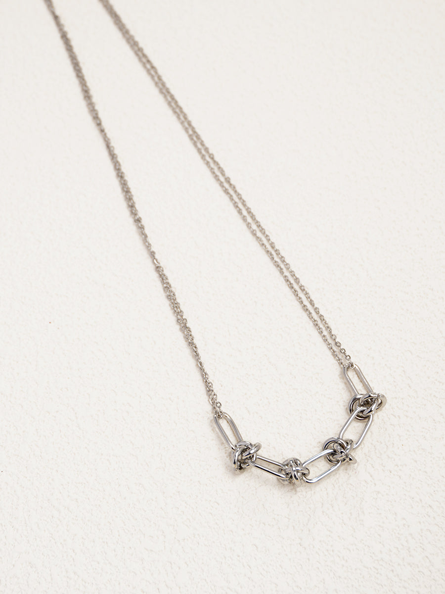 Knot & Link Necklace RN015