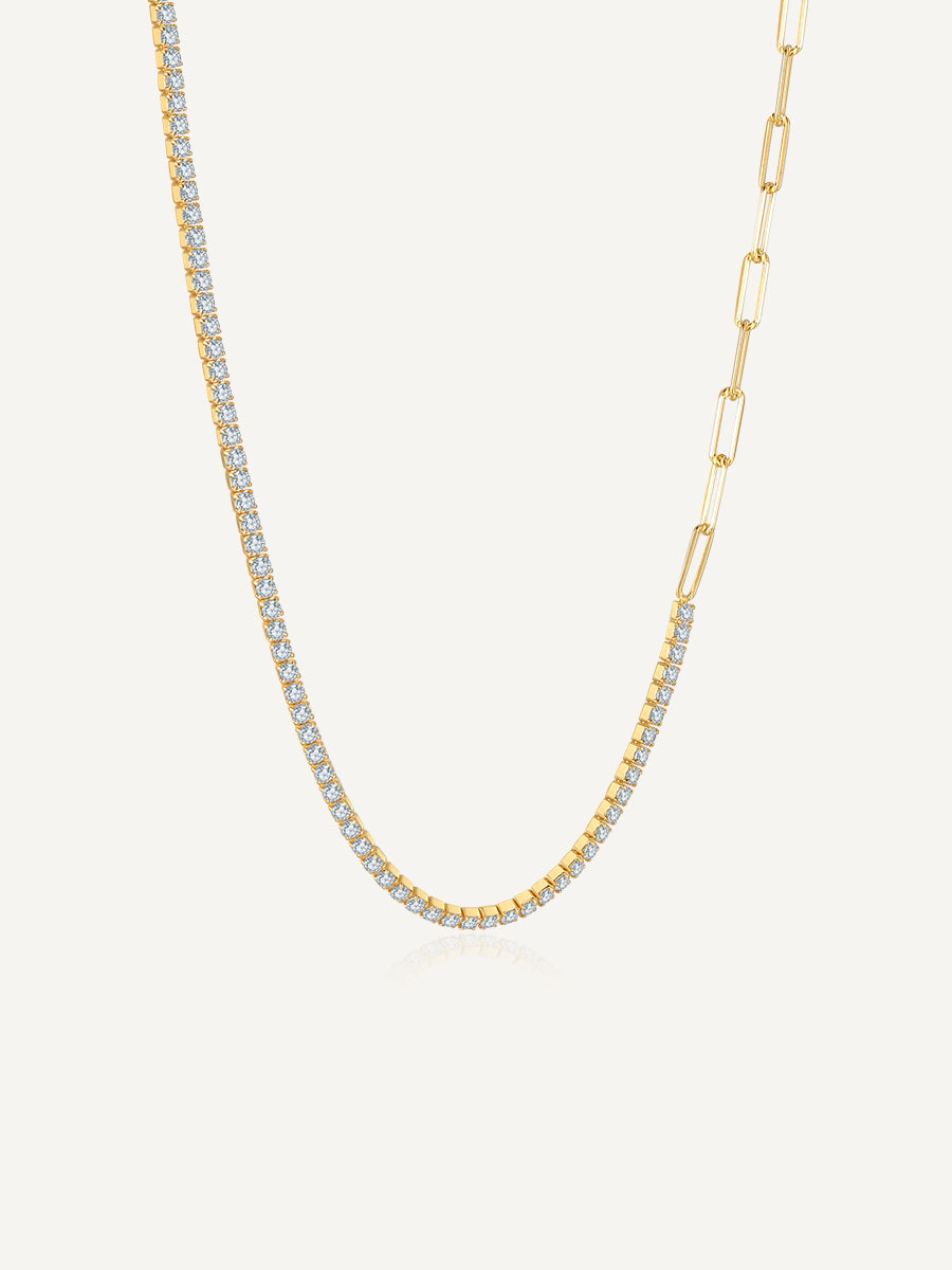 S925-Necklace-Gold-Rizzing