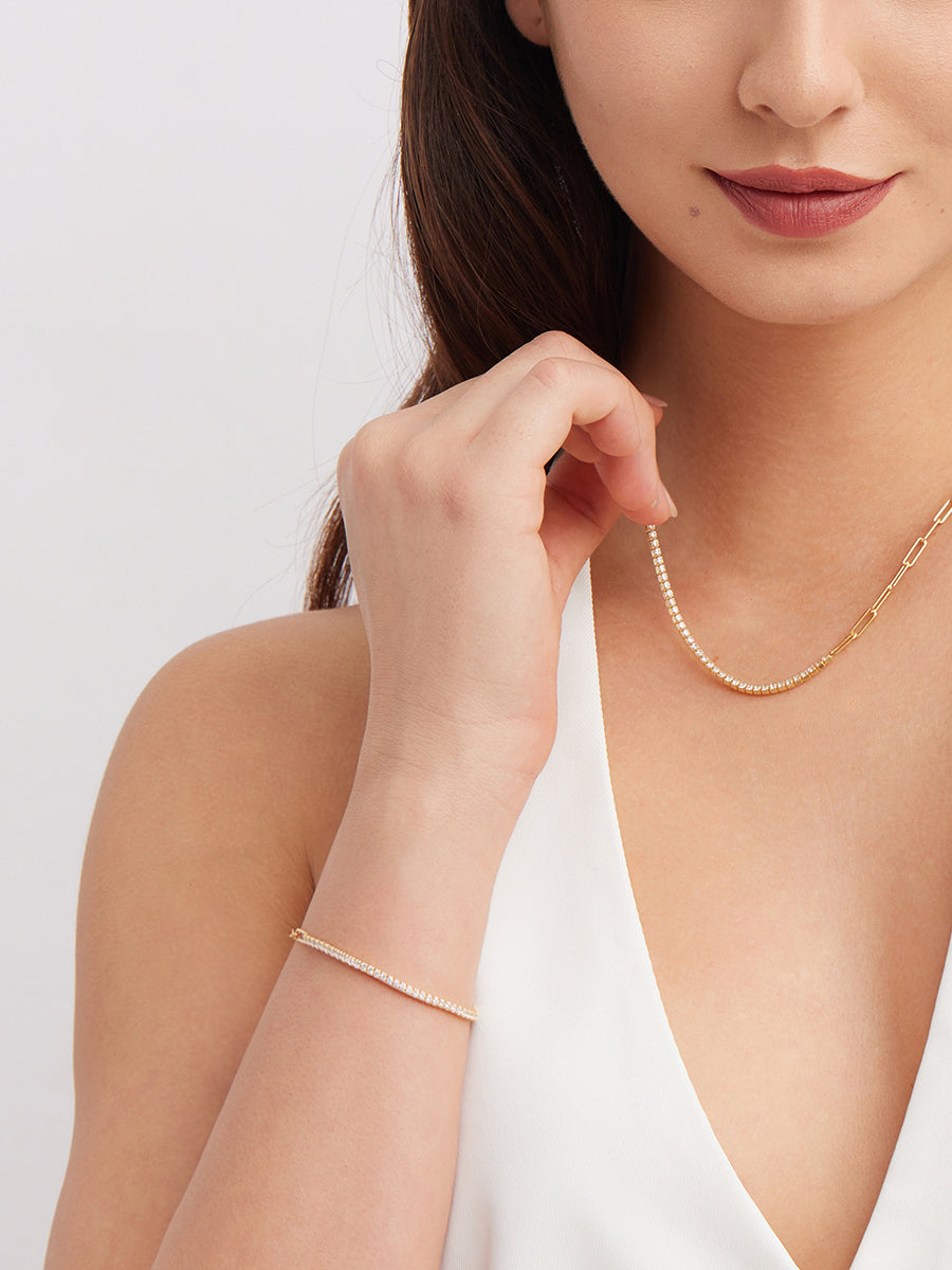 Horizon Arc Necklace RZ002